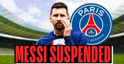 Lionel Messi reacts to PSG suspension 